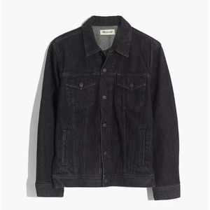 Oversized Madewell M Jean Jacket in Dunlap Wash